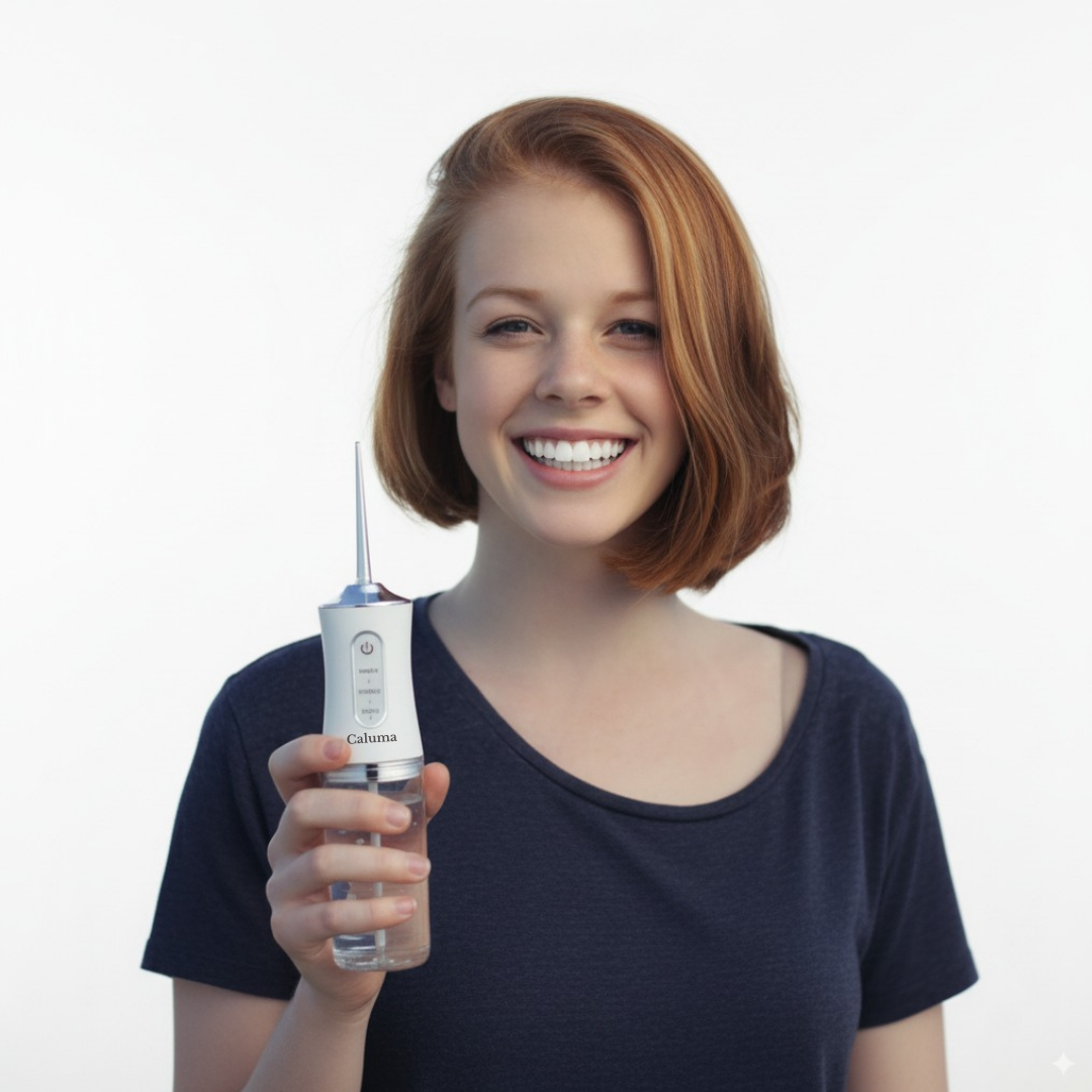 ™Caluma Flosh - סילון מים דנטלי לחיוך בטוח יותר